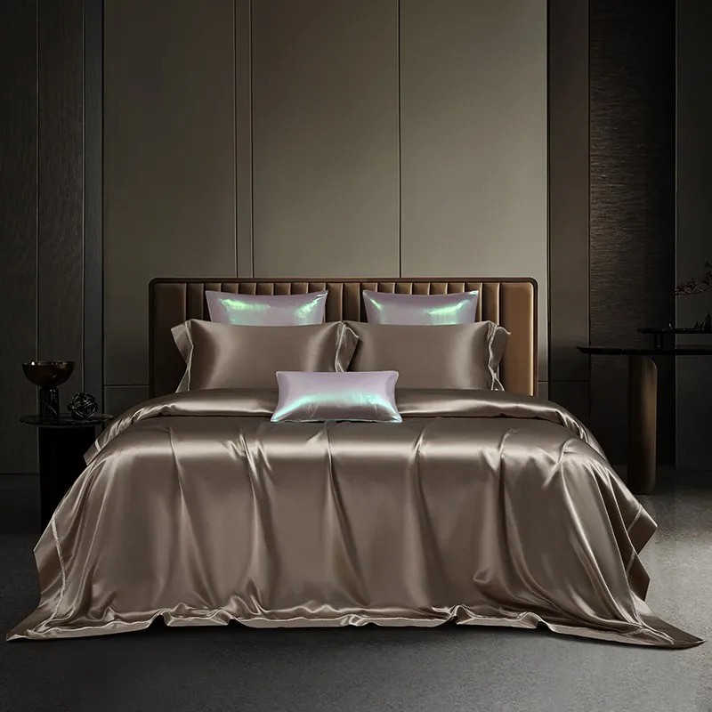 Silk Sheet Set - Mulberry Silk Premium 4Pcs Duvet Cover