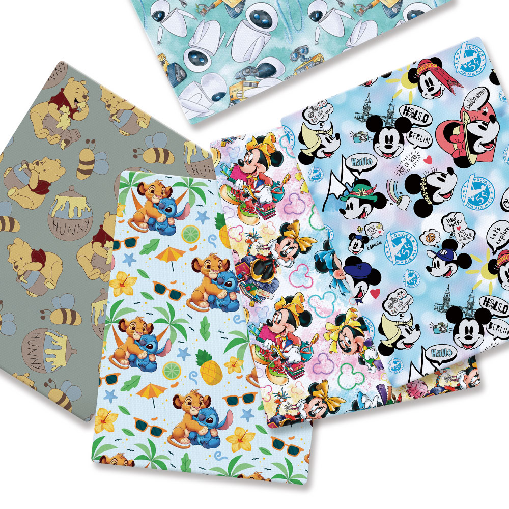 Home Textiles Brands - BEAST KINGOM co-branded cartoon 140x50CM fabric