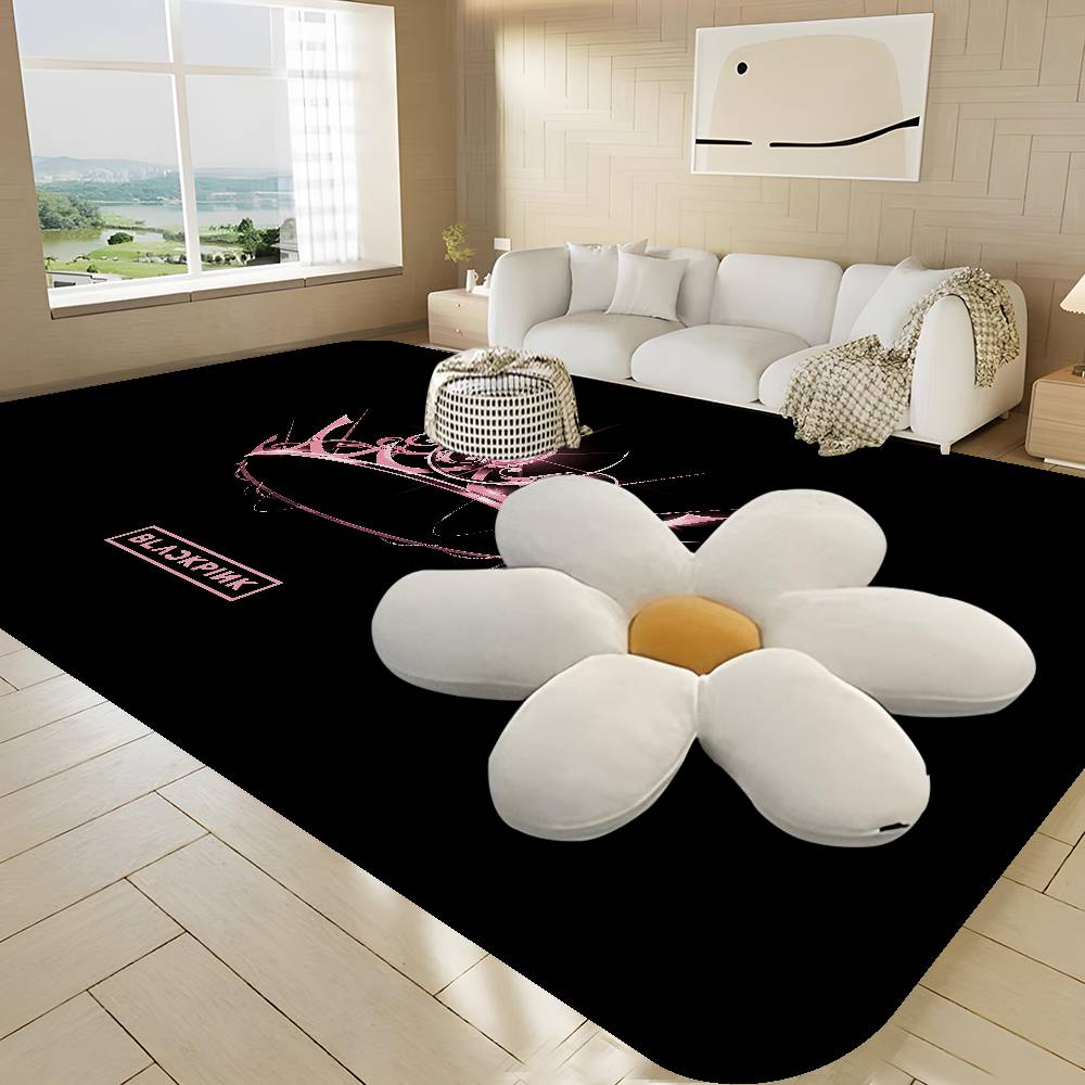 Home Textiles Group - B-Black Kpop Group P-Pinks Gril Floor