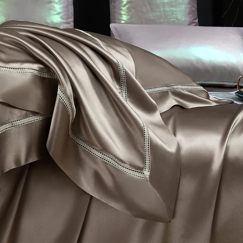 Mulberry Silk Premium 4Pcs Duv - Silk Sheet Set avis et prix