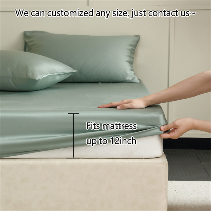 100% Mulberry Silk Fitted Bed  - Silk Sheet Set avis et prix