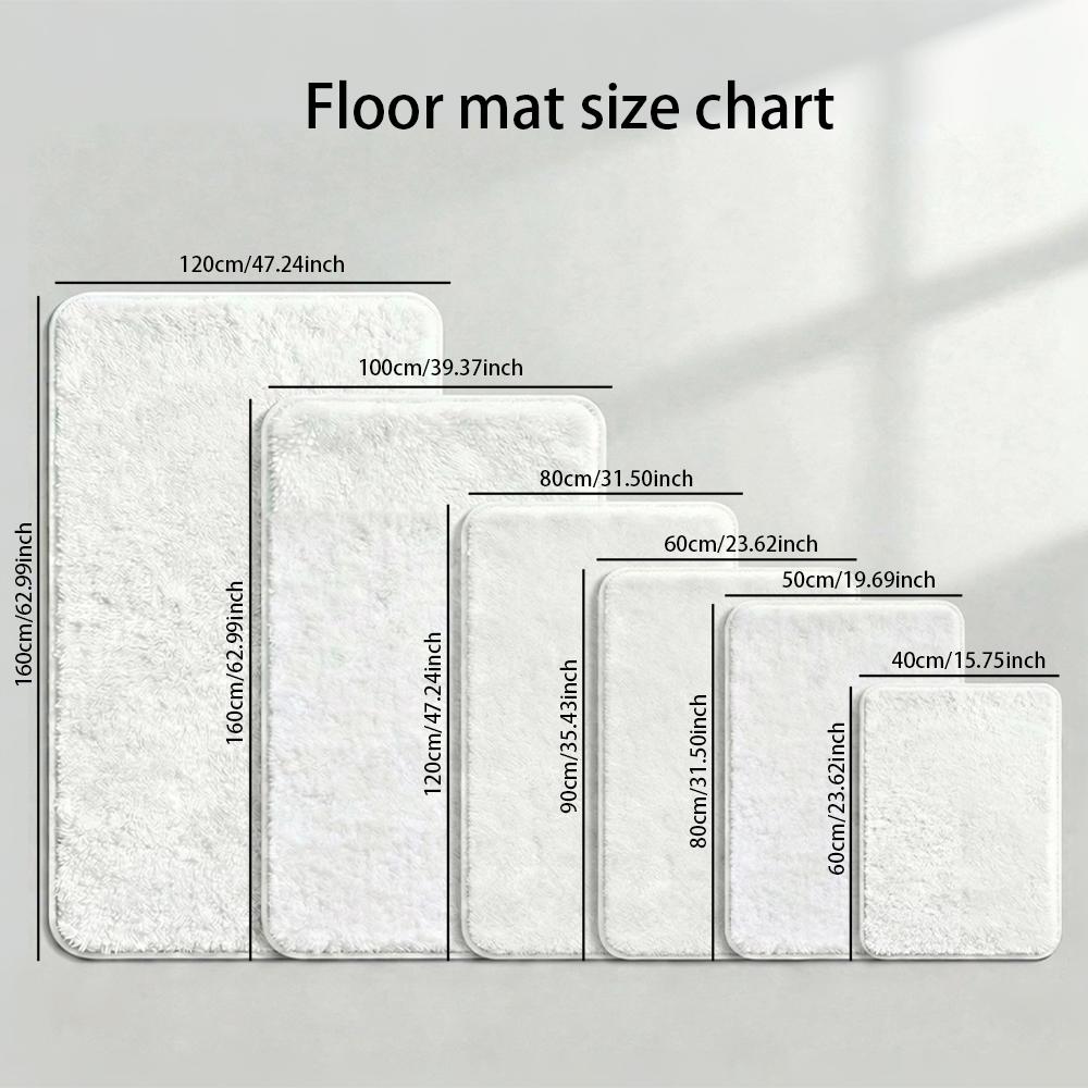Soft Flannel Floor Mat Place A - Home Textiles Netherlands avis et prix