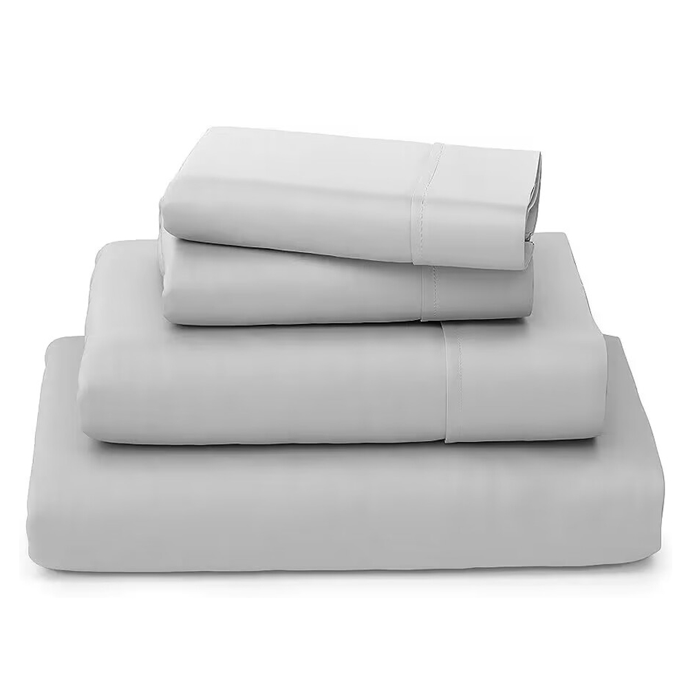 100% Egyptian Cotton 4/6 Piece - Silk Sheet Set avis et prix