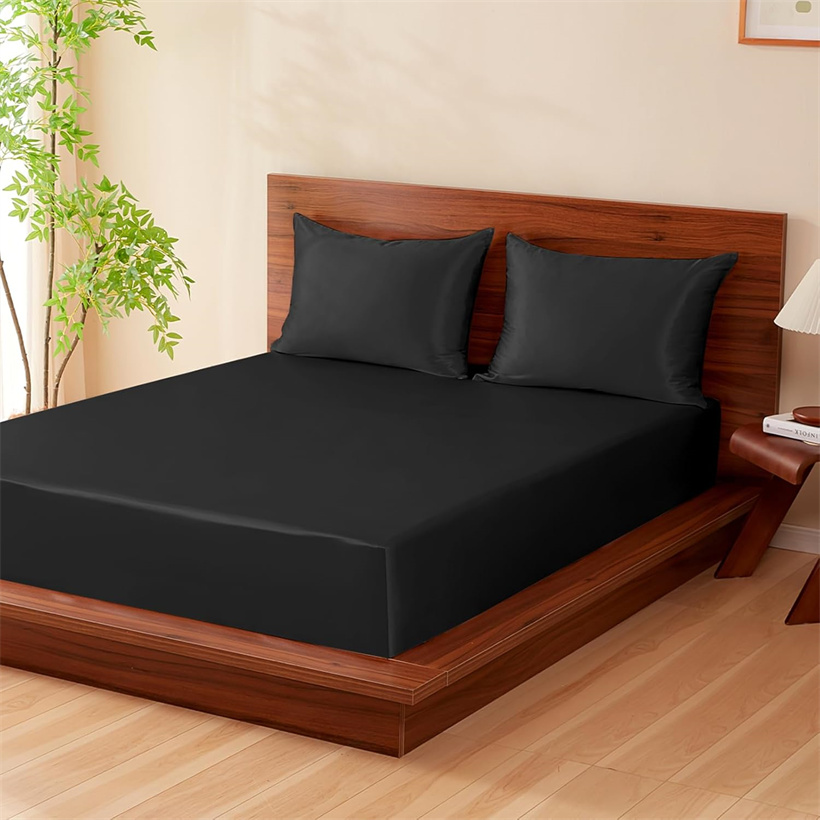 Smooth 3Pcs Set Mulberry Silk  - Silk Sheet Set avis et prix