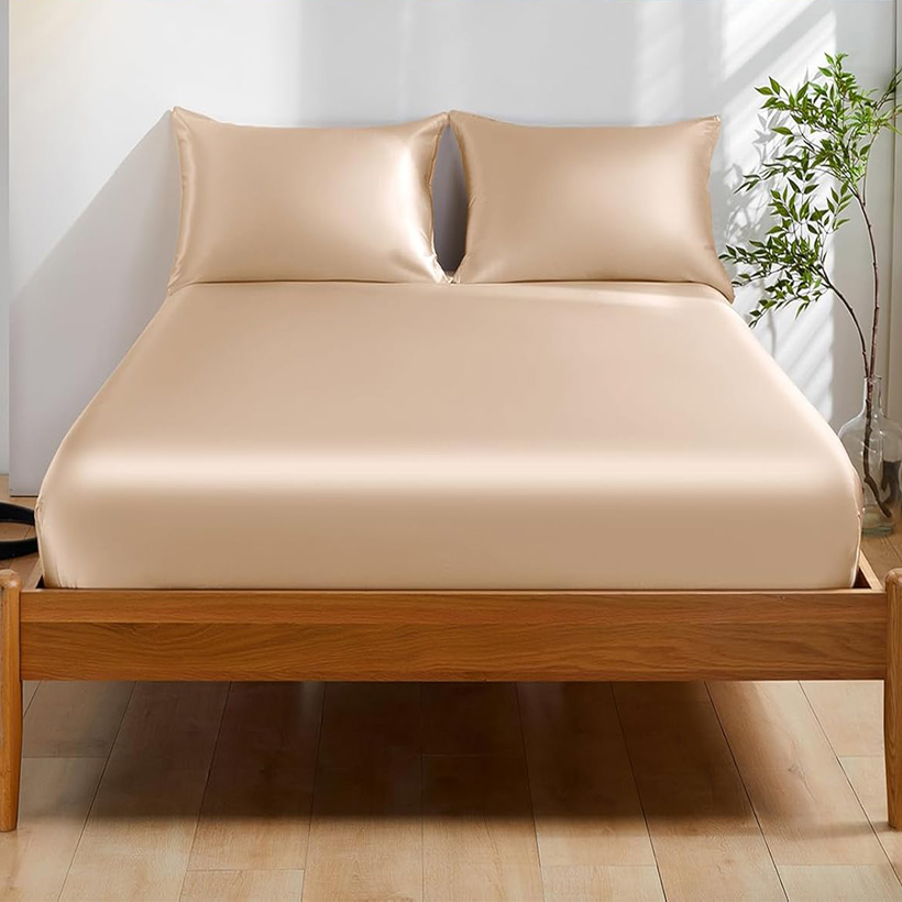 100% Mulberry Silk Fitted Shee - Silk Sheet Set avis et prix