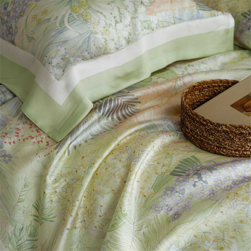 Luxury 100% Mulberry Silk Bedd - Silk Sheet Set avis et prix