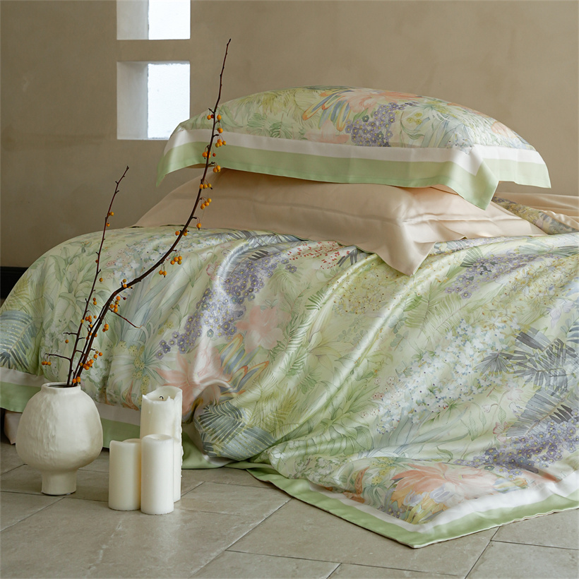 Luxury 100% Mulberry Silk Bedd - Silk Sheet Set avis et prix