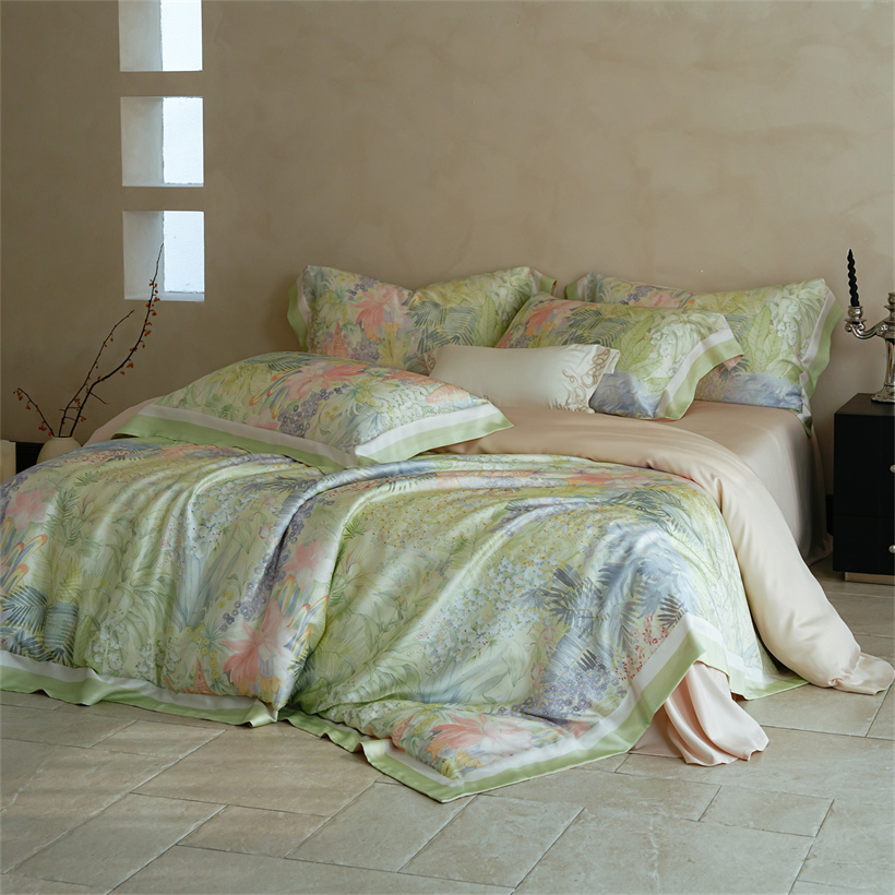 Luxury 100% Mulberry Silk Bedd - Silk Sheet Set avis et prix