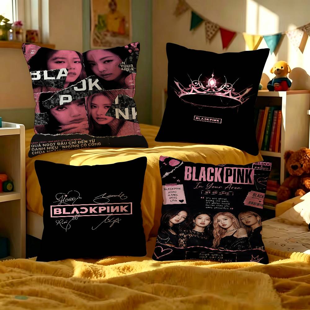 B-Black Kpop Group P-Pinks Gri - Home Textiles Group avis et prix