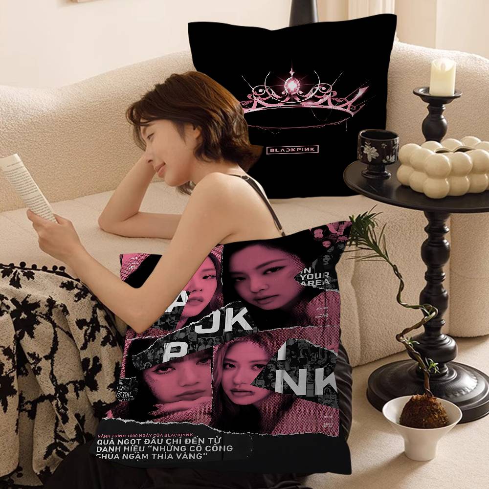 B-Black Kpop Group P-Pinks Gri - Home Textiles Group avis et prix
