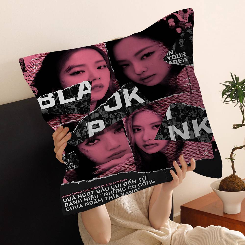 B-Black Kpop Group P-Pinks Gri - Home Textiles Group avis et prix