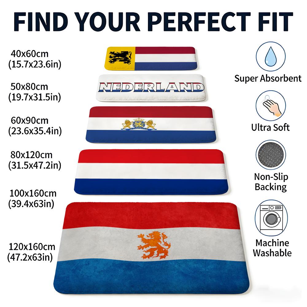 N-Netherlands Floor Mat Flanne - Home Textiles Netherlands avis et prix