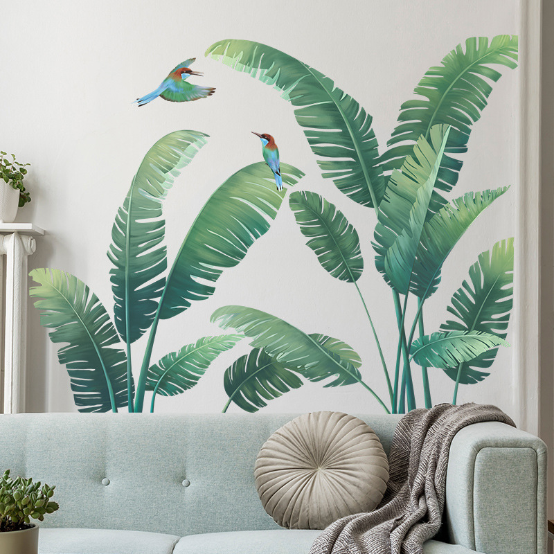 Tropical Plant Banana Leaf Vin - Xt Home Textiles avis et prix