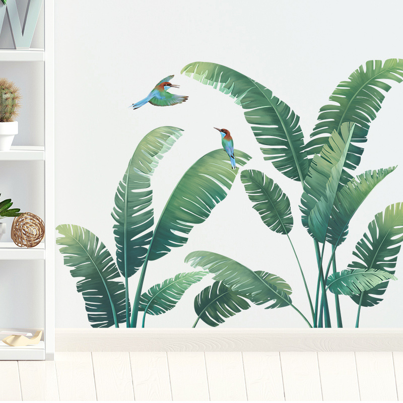 Tropical Plant Banana Leaf Vin - Xt Home Textiles avis et prix