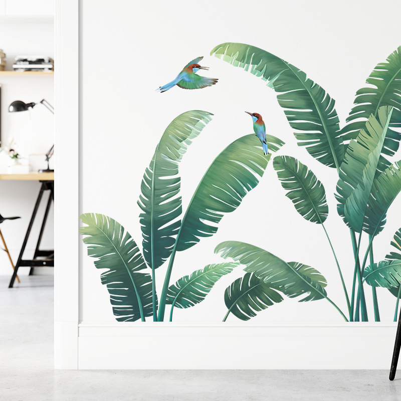 Tropical Plant Banana Leaf Vin - Xt Home Textiles avis et prix