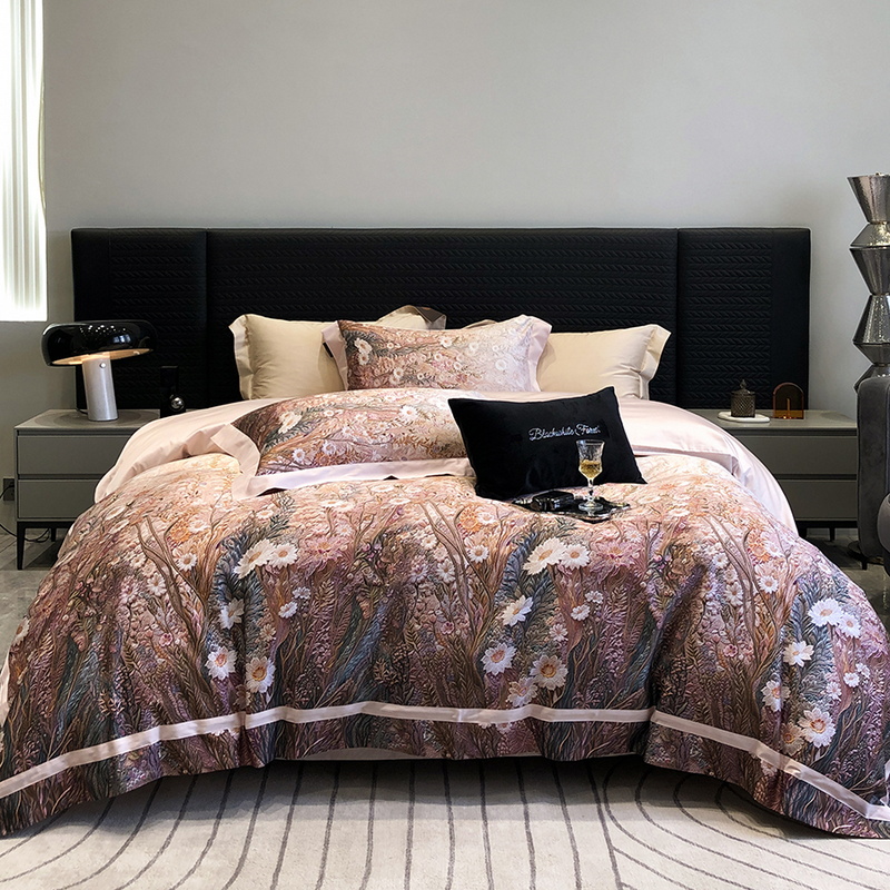 1000TC Egyptian Cotton Luxury  - Silk Sheet Set avis et prix