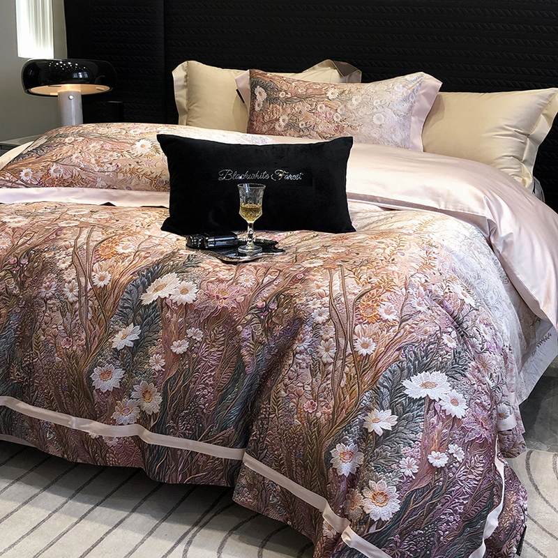 1000TC Egyptian Cotton Luxury  - Silk Sheet Set avis et prix