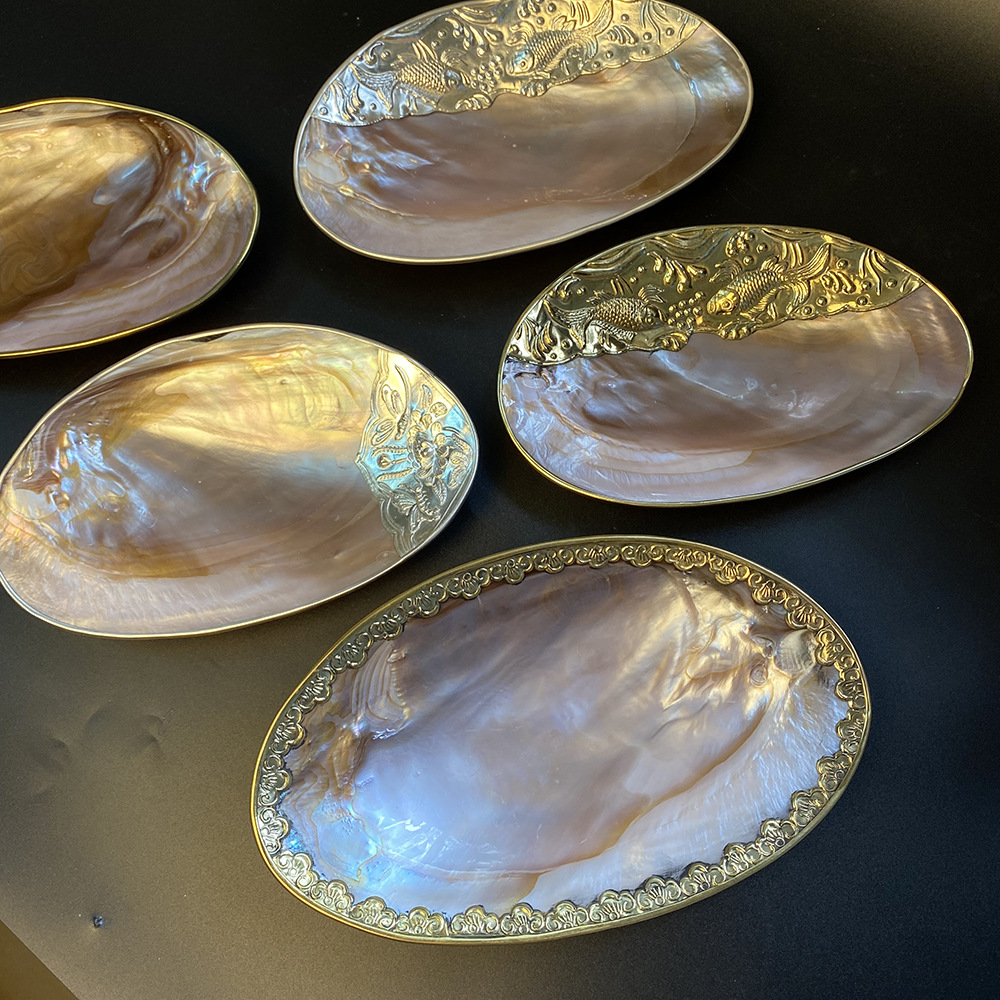 Natural Shell Tray Jewellery S - Xt Home Textiles avis et prix