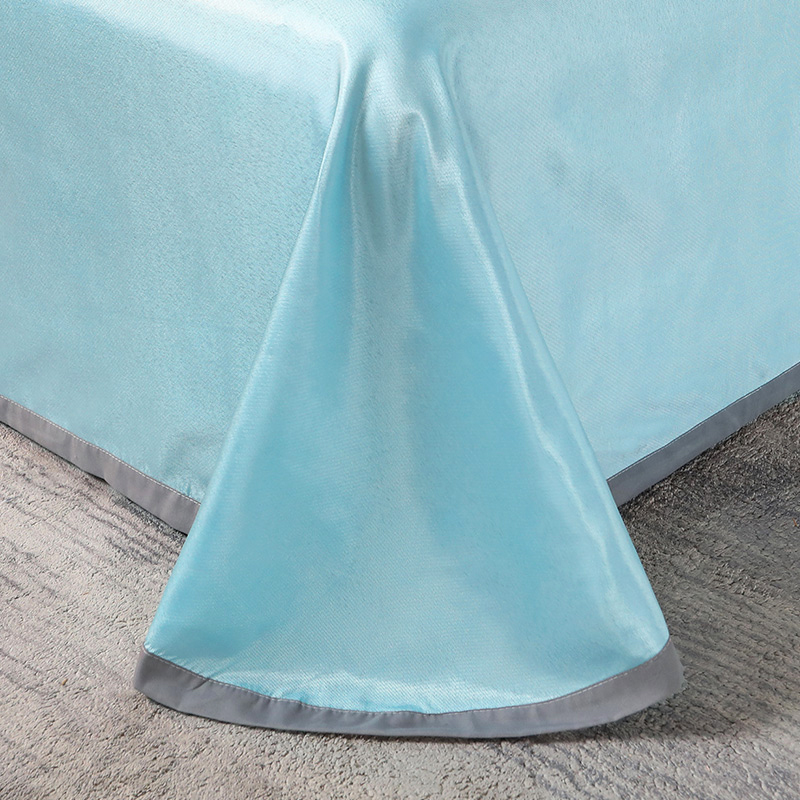 Summer Ice polyester Sheets Us - Silk Sheet Set avis et prix