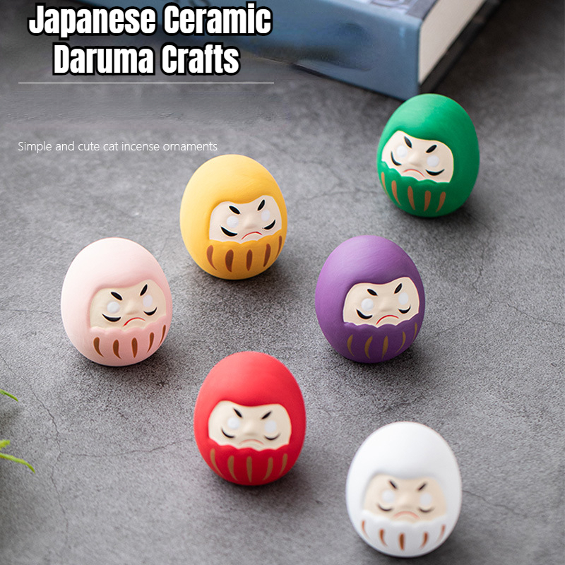 Japanese Ceramic Daruma Crafts - Xt Home Textiles avis et prix
