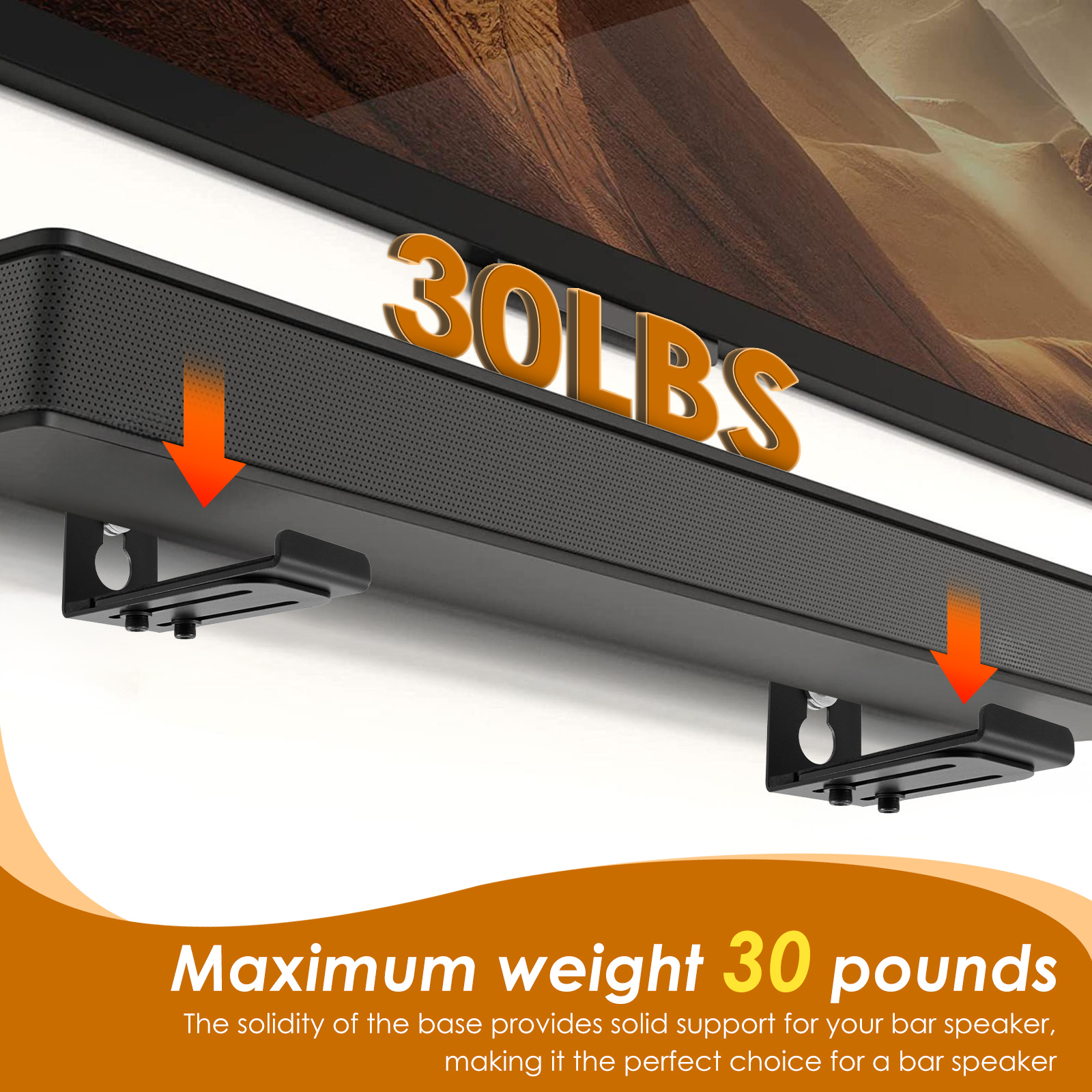 2Pcs Soundbar Speaker Stands W - Xt Home Textiles avis et prix