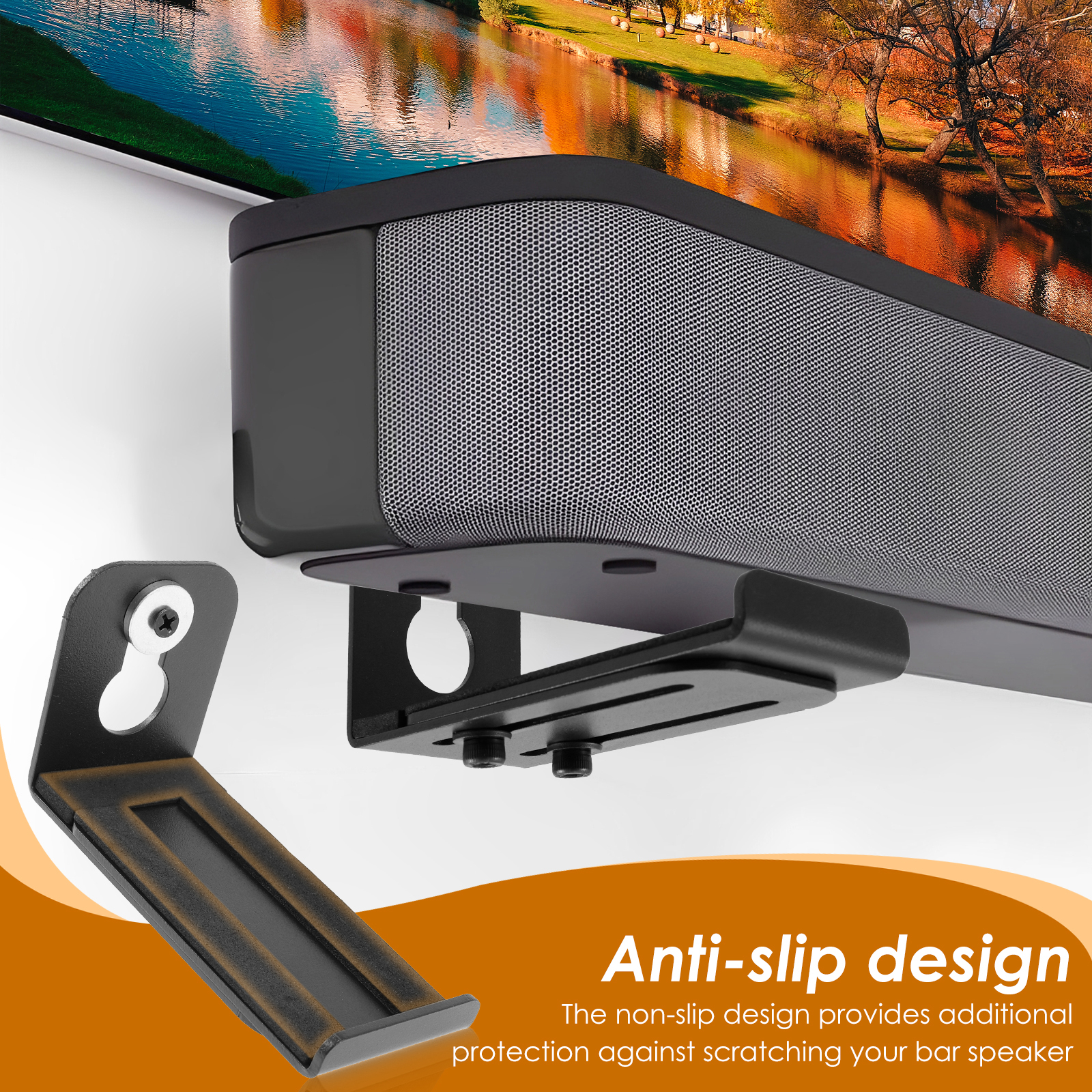2Pcs Soundbar Speaker Stands W - Xt Home Textiles avis et prix