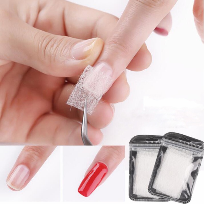 10-50pcs Nail Extension Silk F - Silk Sheet Set avis et prix