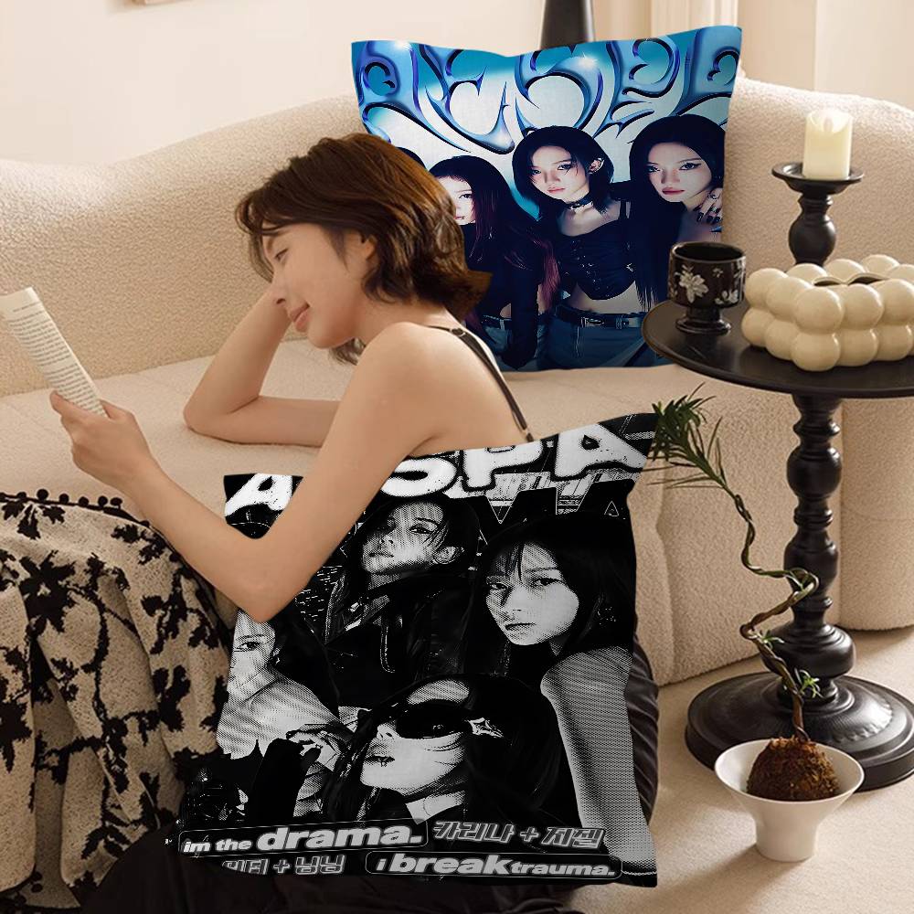Girl Group Kpop A-Aespa Office - Home Textiles Group avis et prix
