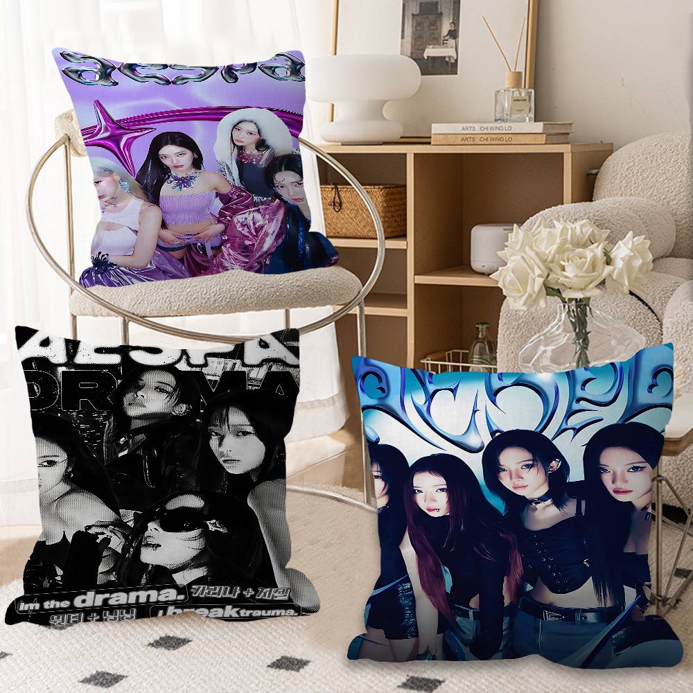 Girl Group Kpop A-Aespa Office - Home Textiles Group avis et prix
