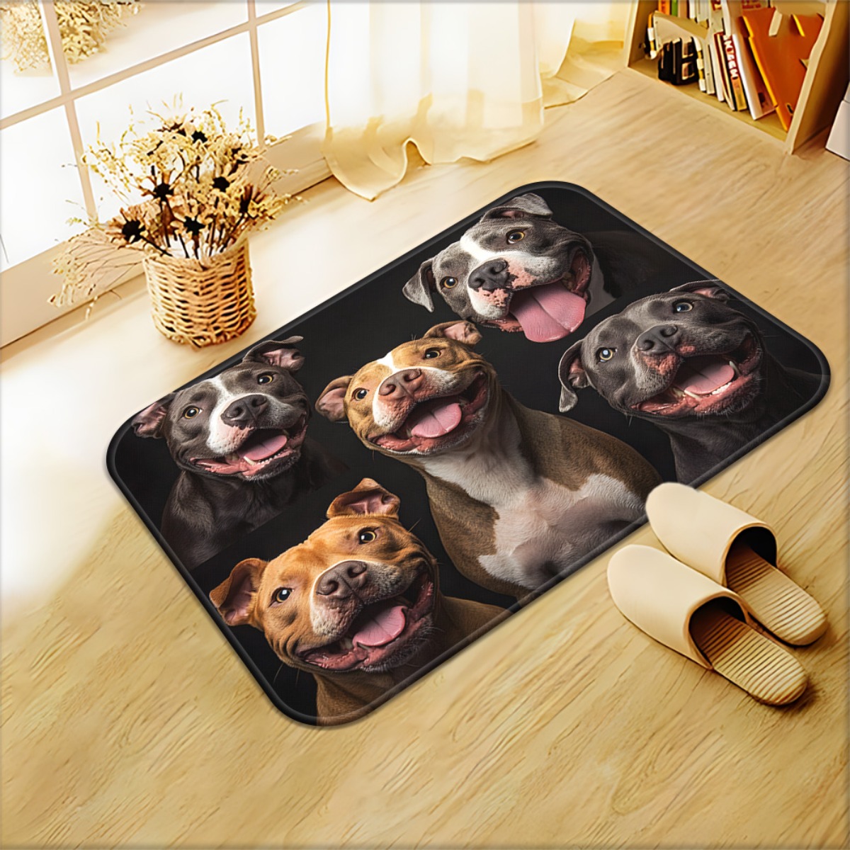 Group of Dogs Welcome Doormat  - Home Textiles Group avis et prix