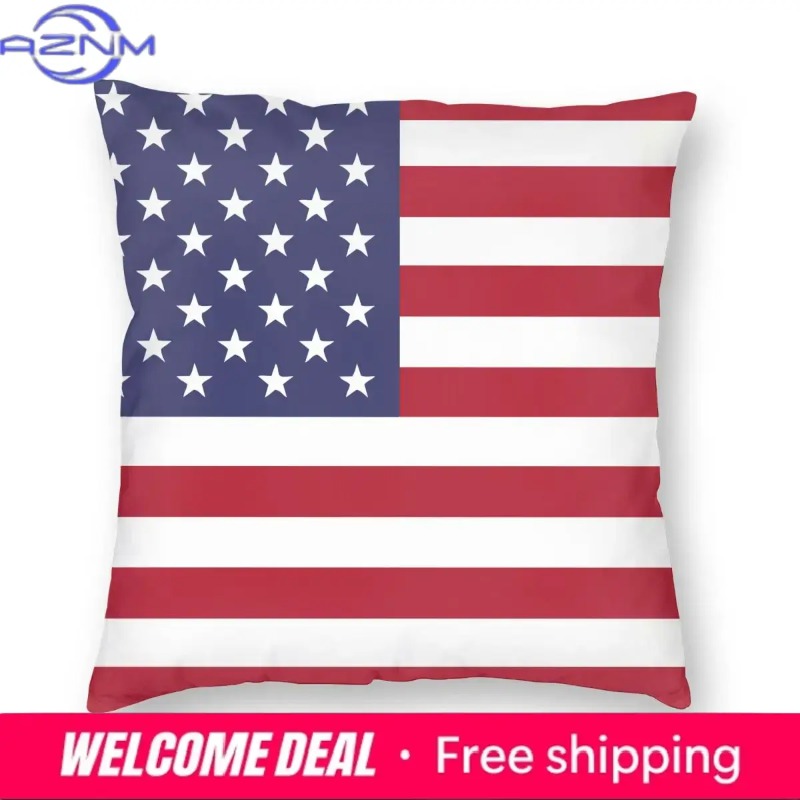 USA Australia Flag Print Cushi - Home Textiles Australia avis et prix