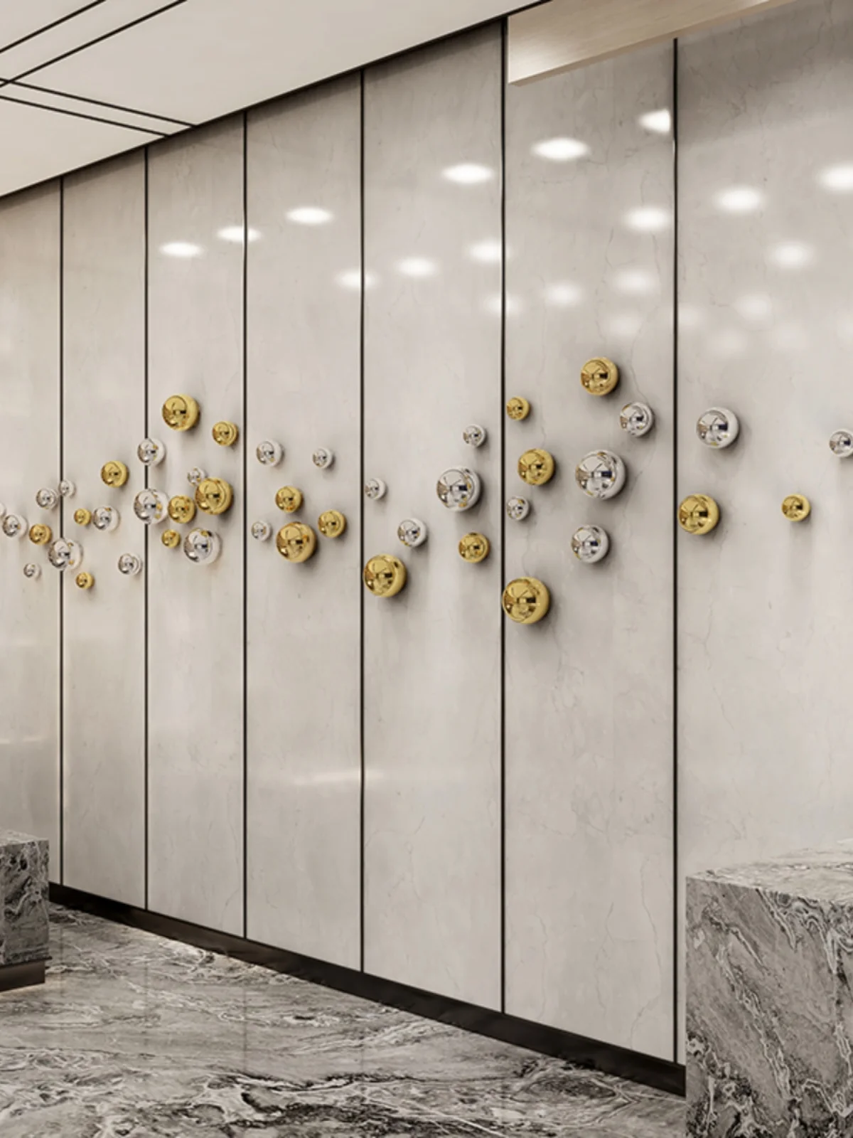 Wall Decor Imitation Stainless - Xt Home Textiles avis et prix