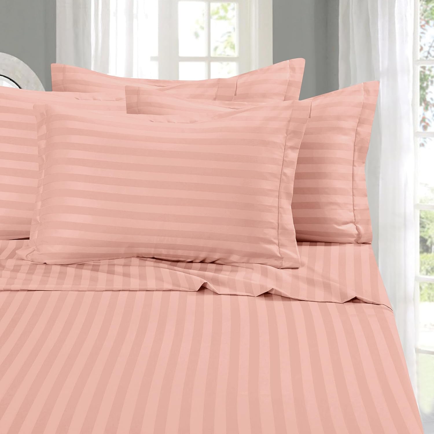 6-Piece King Sheet Set - Deep  - Silk Sheet Set avis et prix