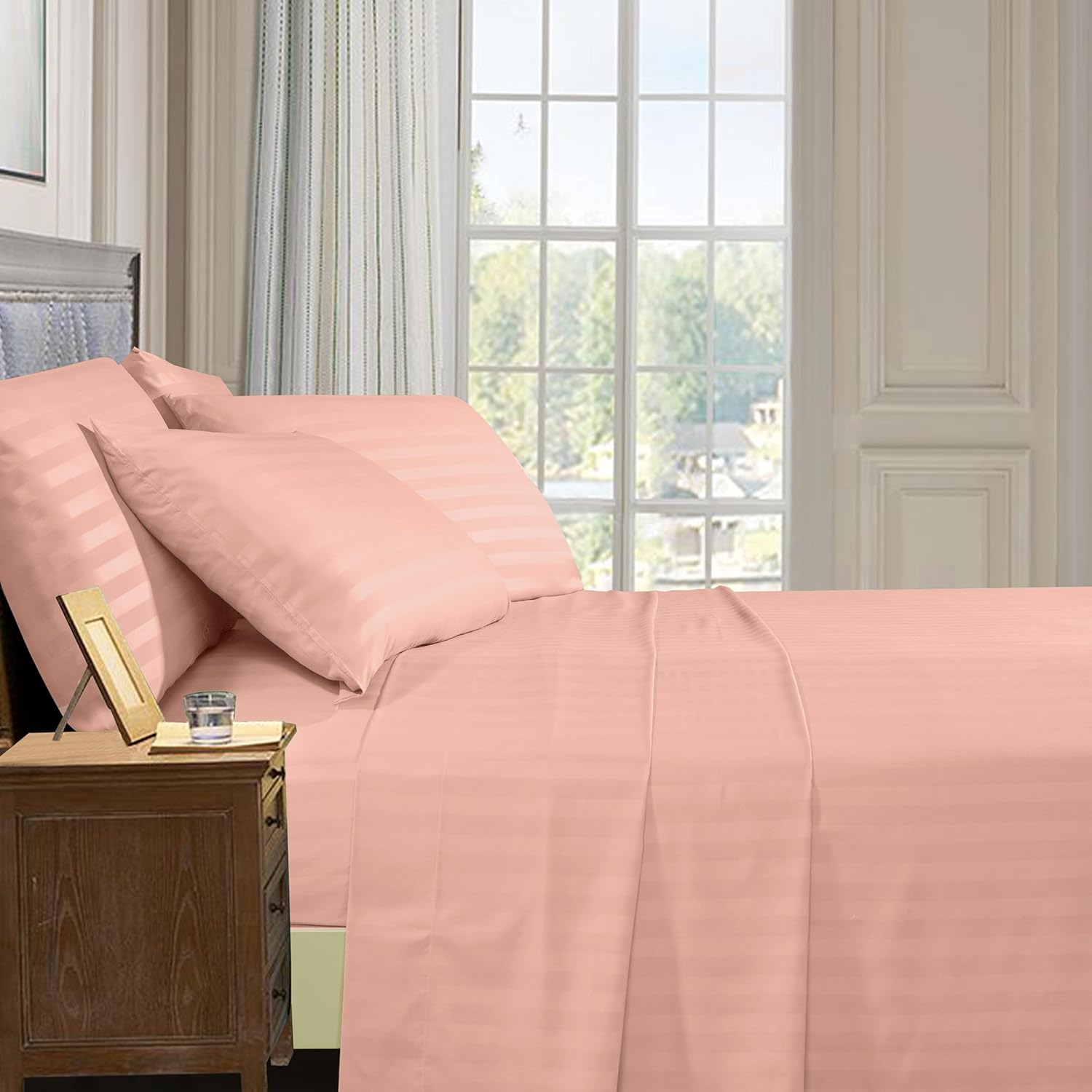 6-Piece King Sheet Set - Deep  - Silk Sheet Set avis et prix